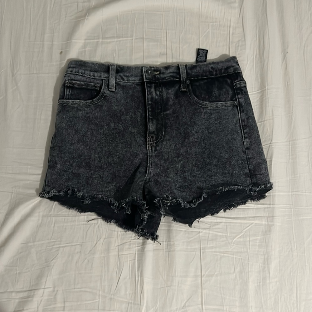 Kendall and Kylie Black Denim Shorts